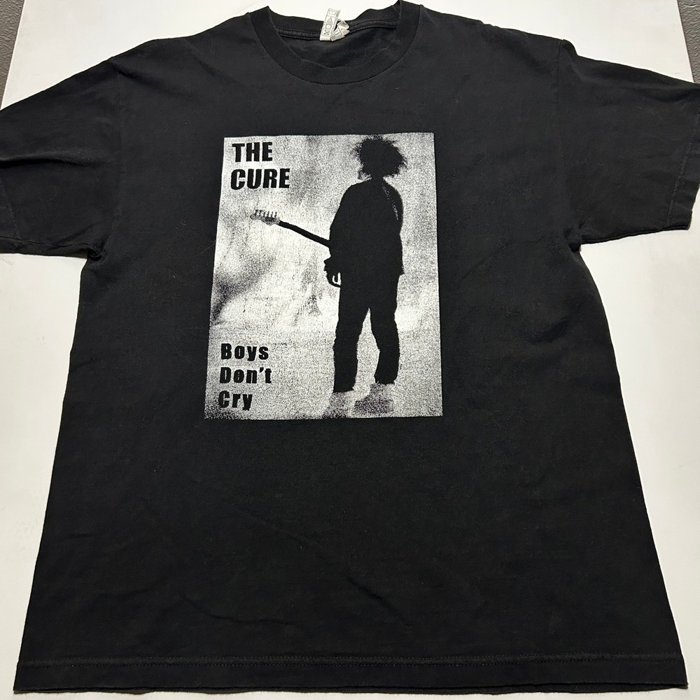 Vintage The Cure Boys Don't Cry | Alstyle T-Shirt Black Mens (L) Robert Smith
